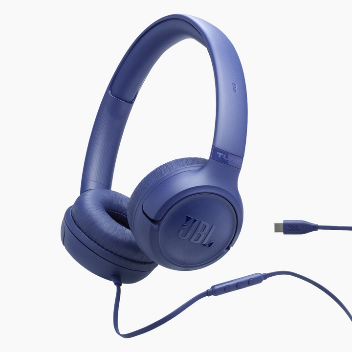 JBL Tune 530C Comfortable Wired Headphones, BEG