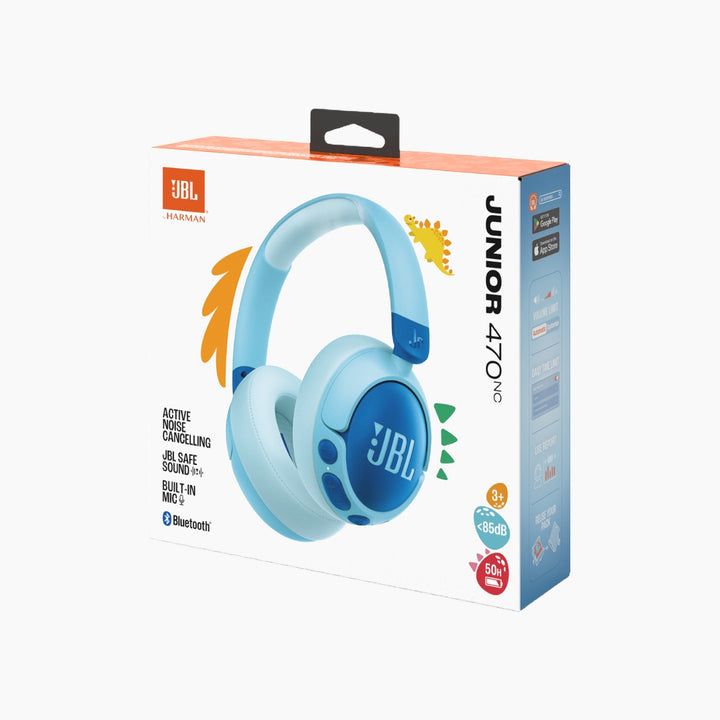 JBL Junior 470NC Kids Headphones - Blue