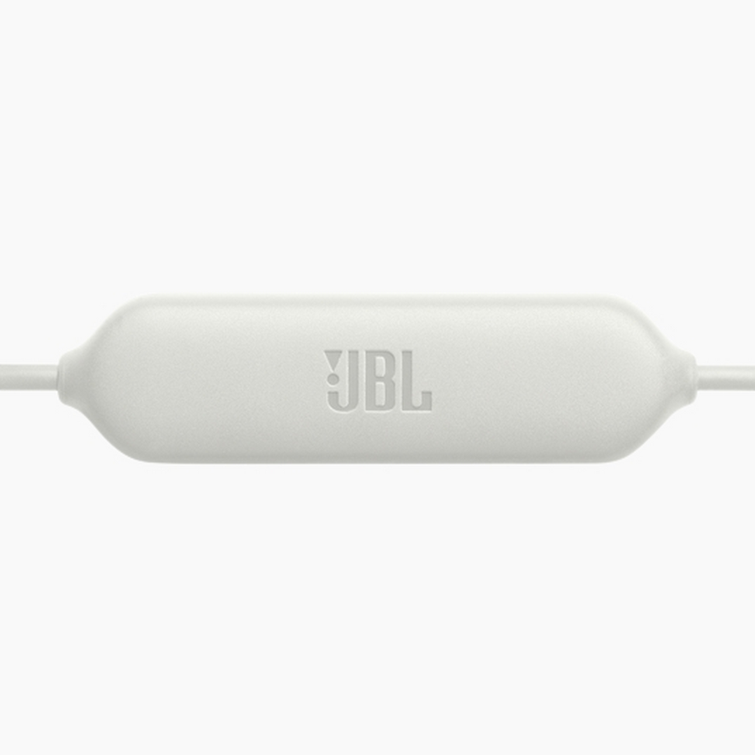 JBL Endurance Run 2 Wired Sports In Ear Headphones Bt White