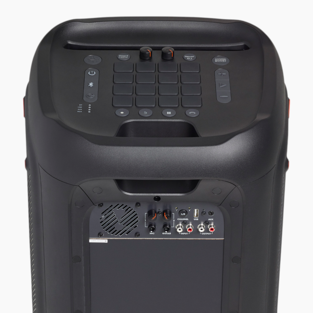 JBL PartyBox 1000 portable Bluetooth speaker with full-panel lighting effect