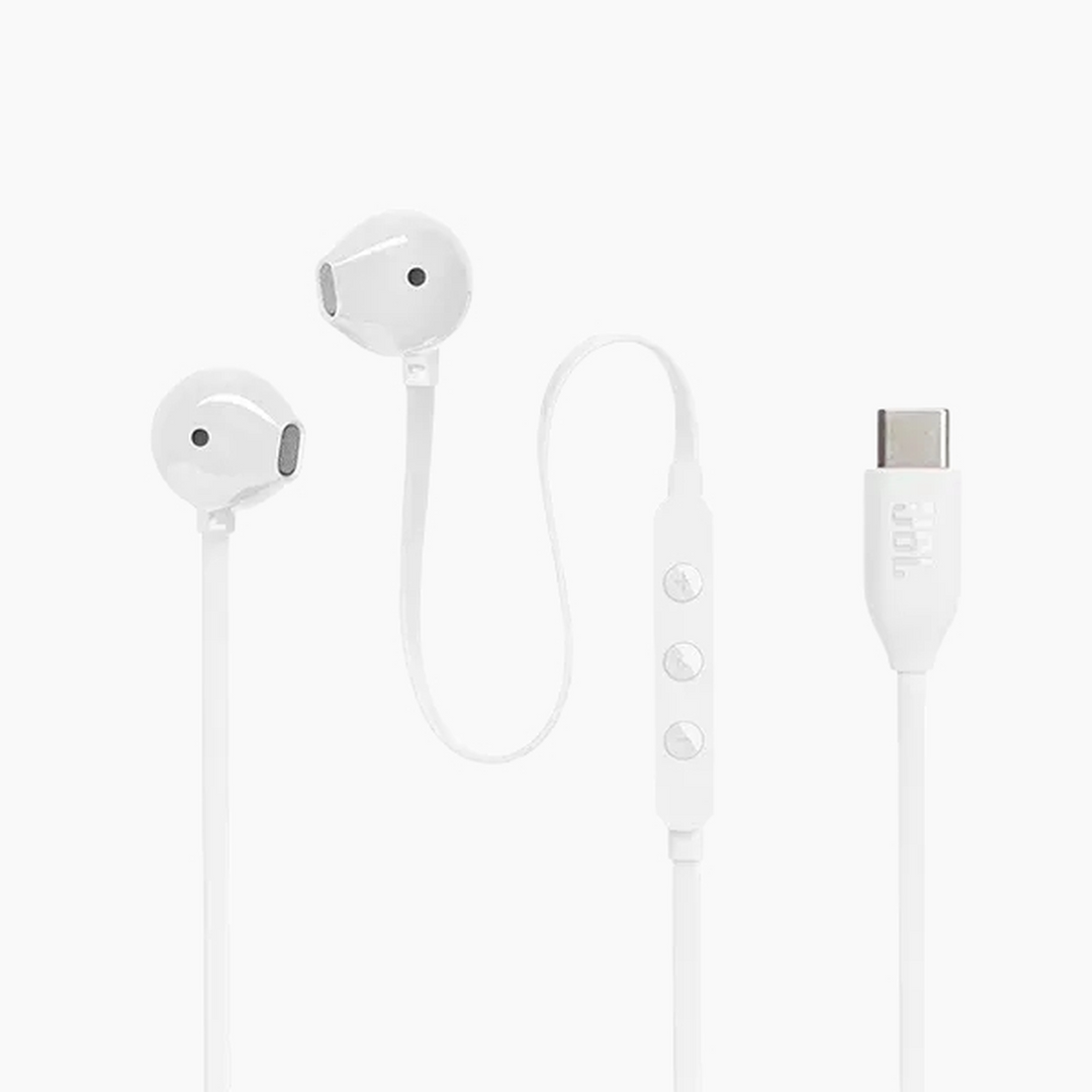 JBL T305C-Bu In-Ear Earphones, Usb, Microphone
