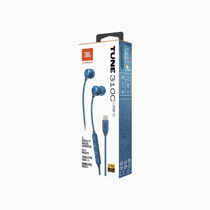 JBL T310 Wired Hi-Res In-Ear Headphones