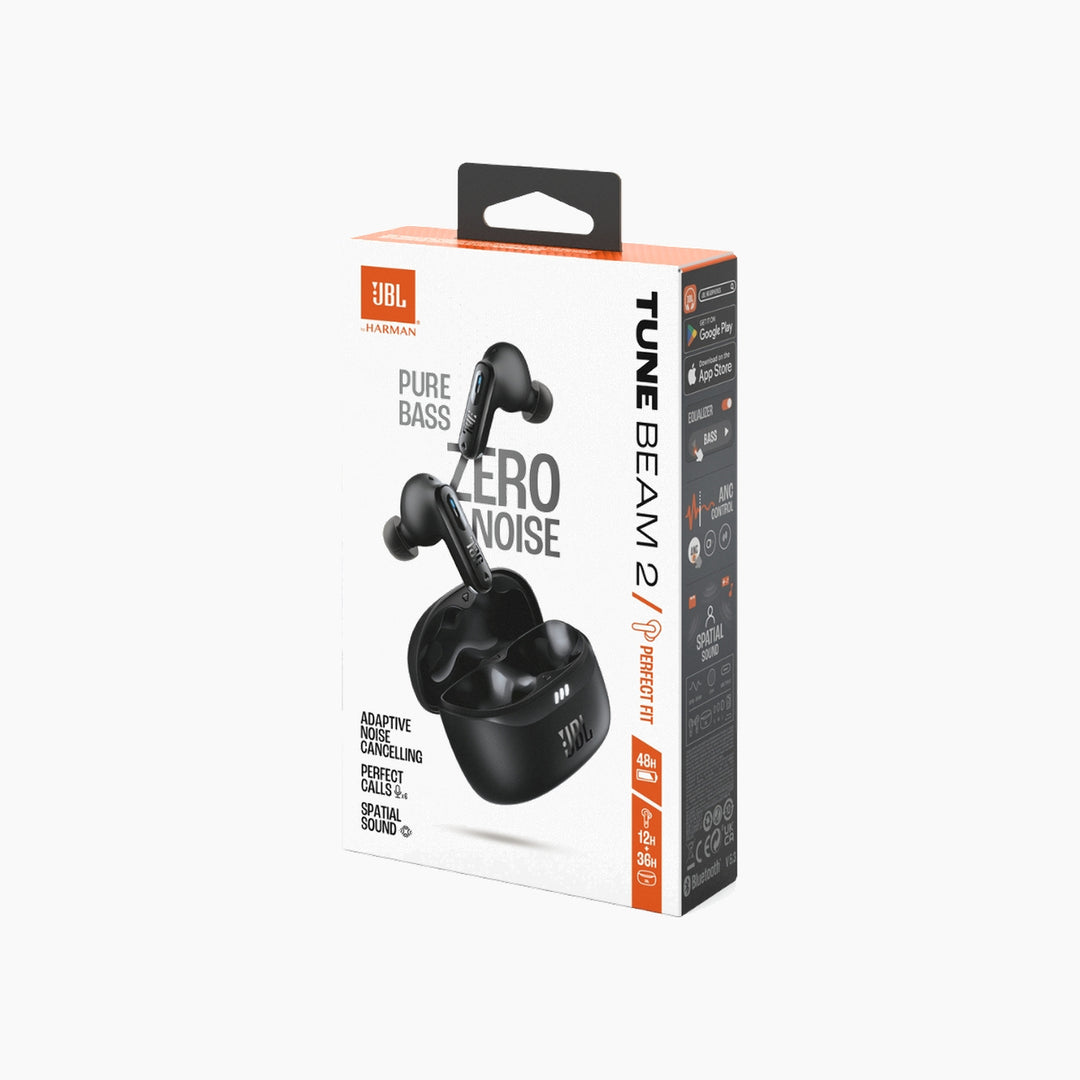 JBL Tbeam 2Blk True Wireless Headphones Black