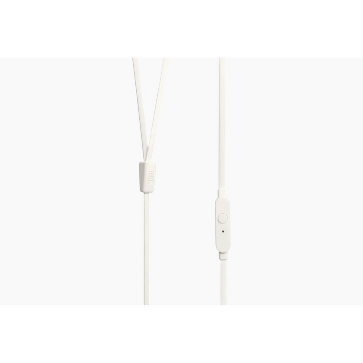 JBL Tune 110 Wired In Ear Headphones White