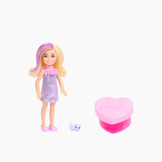 Mattel Chelsea Party Unboxed Reveal Glam Party Series Asst (3)