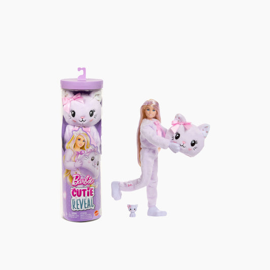 Mattel Barbie®️ Cutie Reveal Care Bears Sweet Bows series Blond