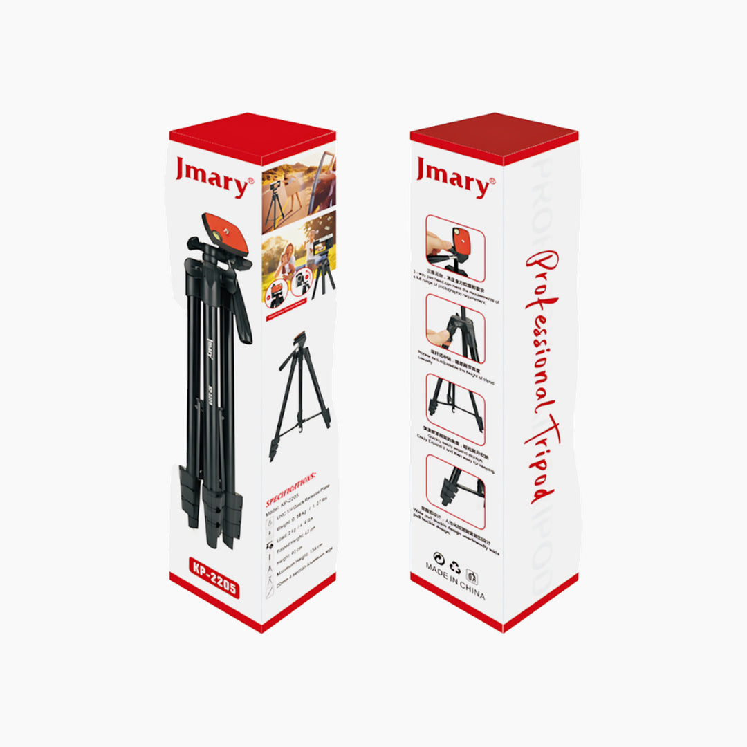 JMARY KP-2205 travel tripod with phone holder