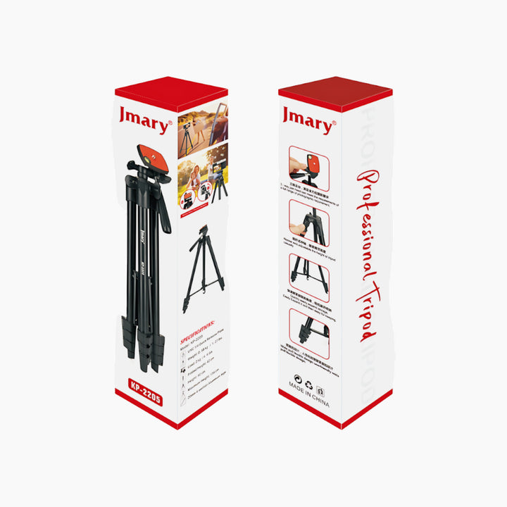 JMARY KP-2205 travel tripod with phone holder