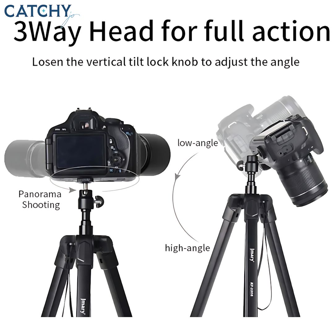 JMARY KP-2208 aluminum travel tripod
