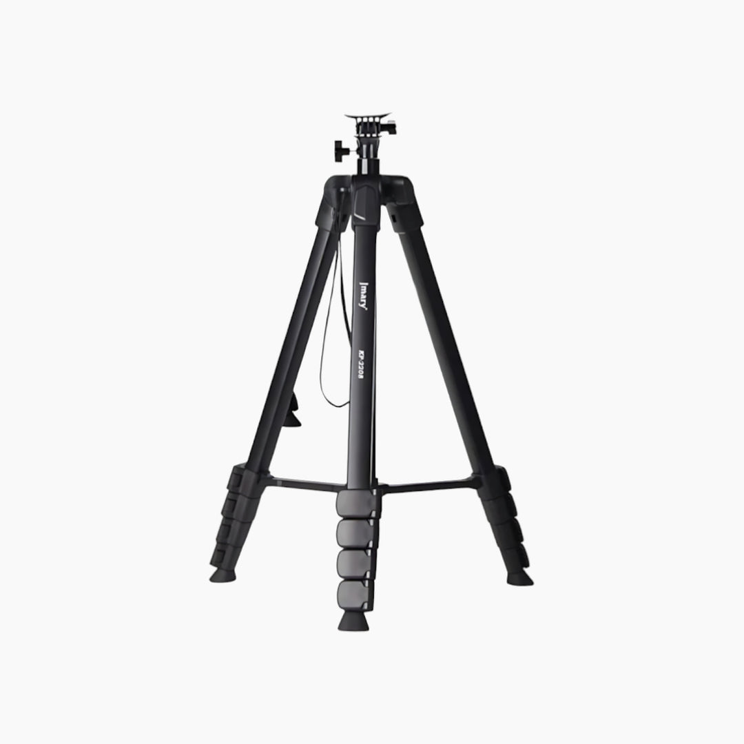 JMARY KP-2208 aluminum travel tripod with quick-release plate