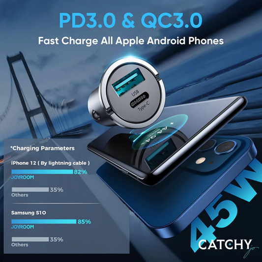 JOYROOM C-A35 2-Port Fast Car Charger (45W)