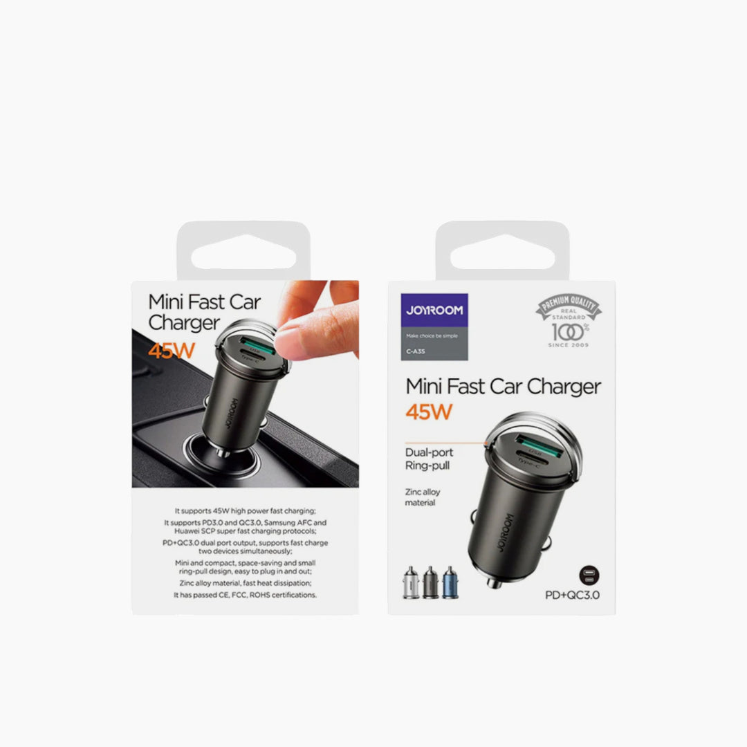 JOYROOM C-A35 2-Port Fast Car Charger (45W)