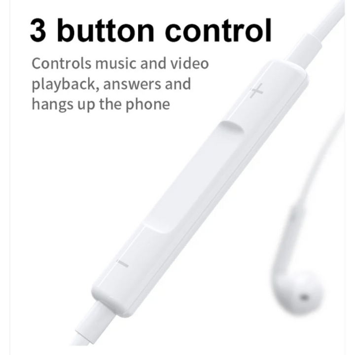 JOYROOM EP3 earphones with comfortable half-ear design