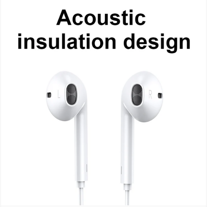 JOYROOM EP3 earphones with a comfortable half-ear design