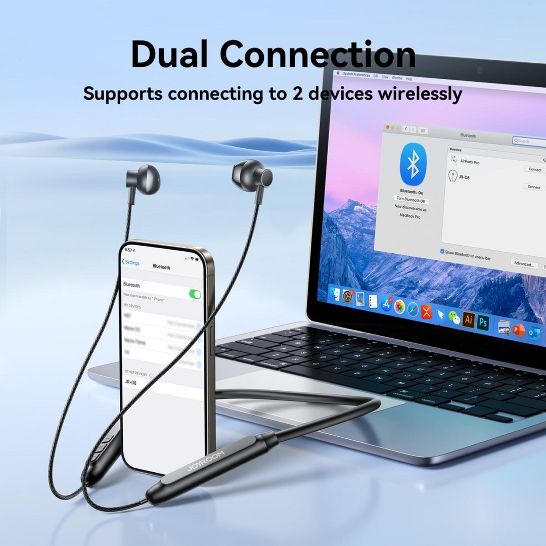 JOYROOM JR-D8 Neckband Wireless Bluetooth Sports Earphone