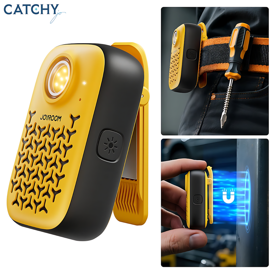 JOYROOM JR-MS03 mini portable Bluetooth speaker with clip and magnet