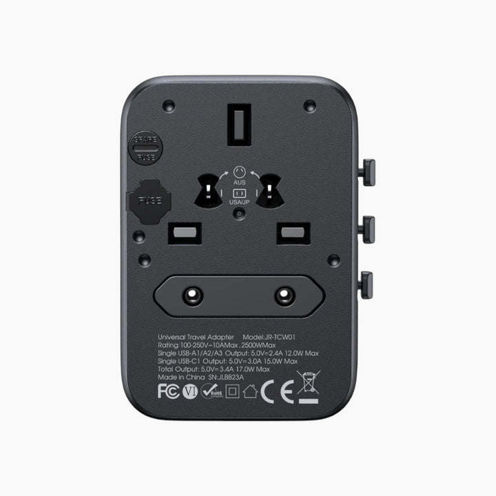 Joyroom JR-TCW01 universal travel adapter