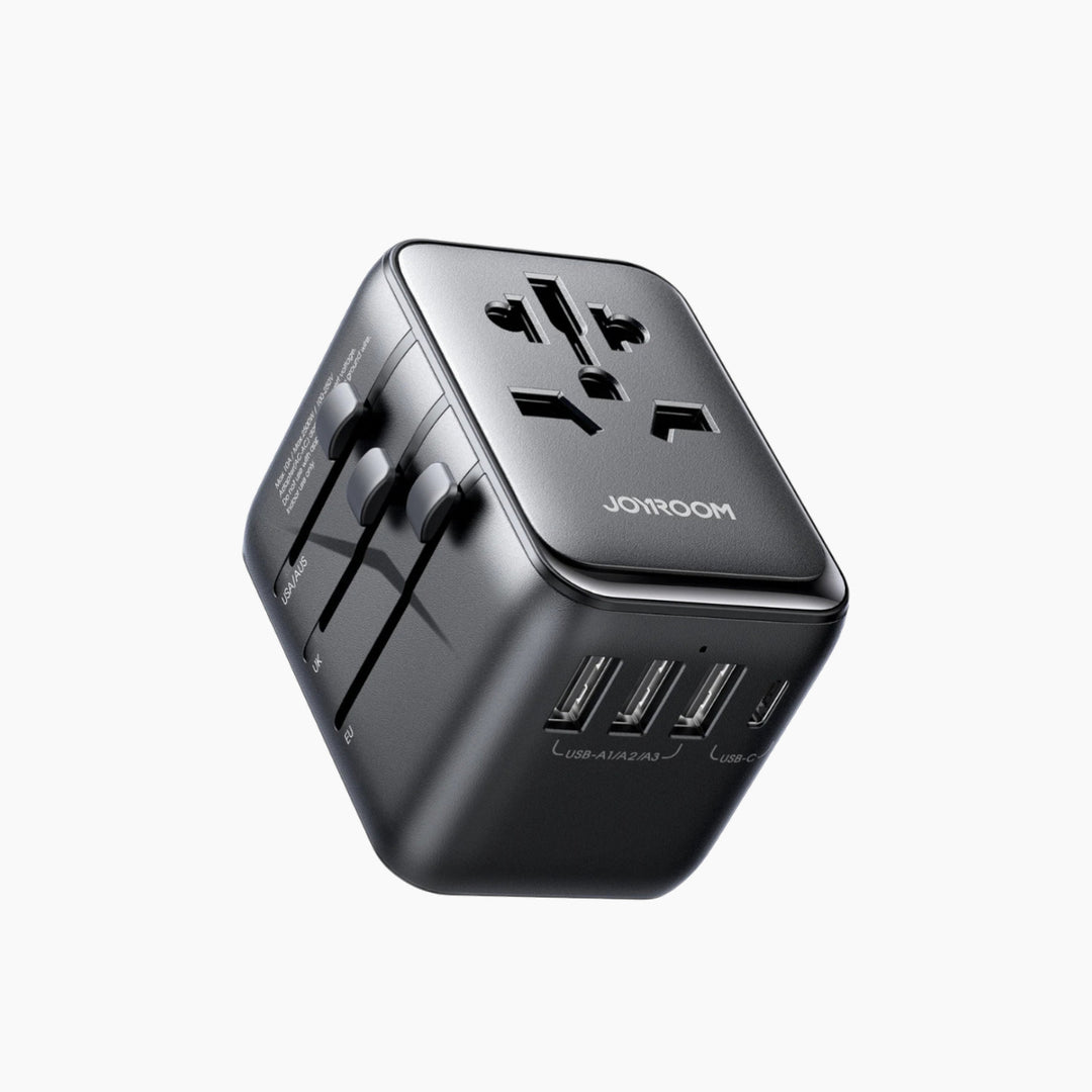 Joyroom JR-TCW01 universal travel adapter with 3A1C+AC ports