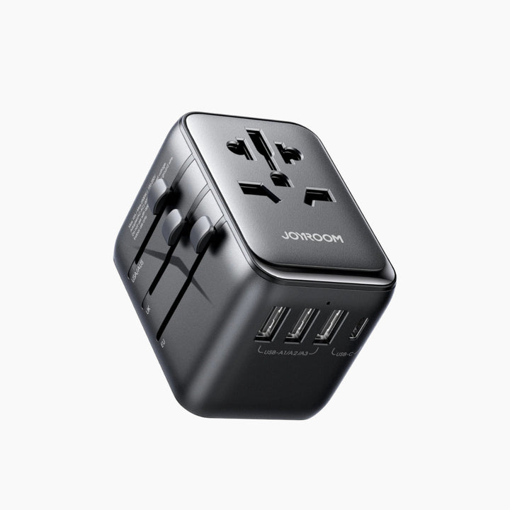 Joyroom JR-TCW01 universal travel adapter with 3A1C+AC ports