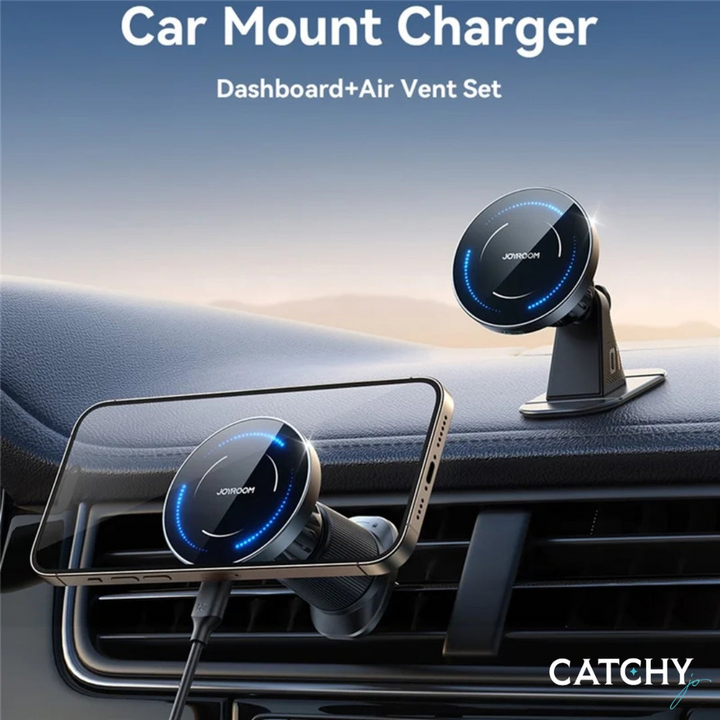 JOYROOM JR-ZS502 magnetic wireless car holder with 15W charging