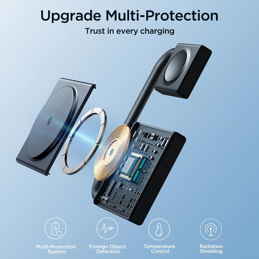 Joyroom WQN05 foldable dual wireless charger