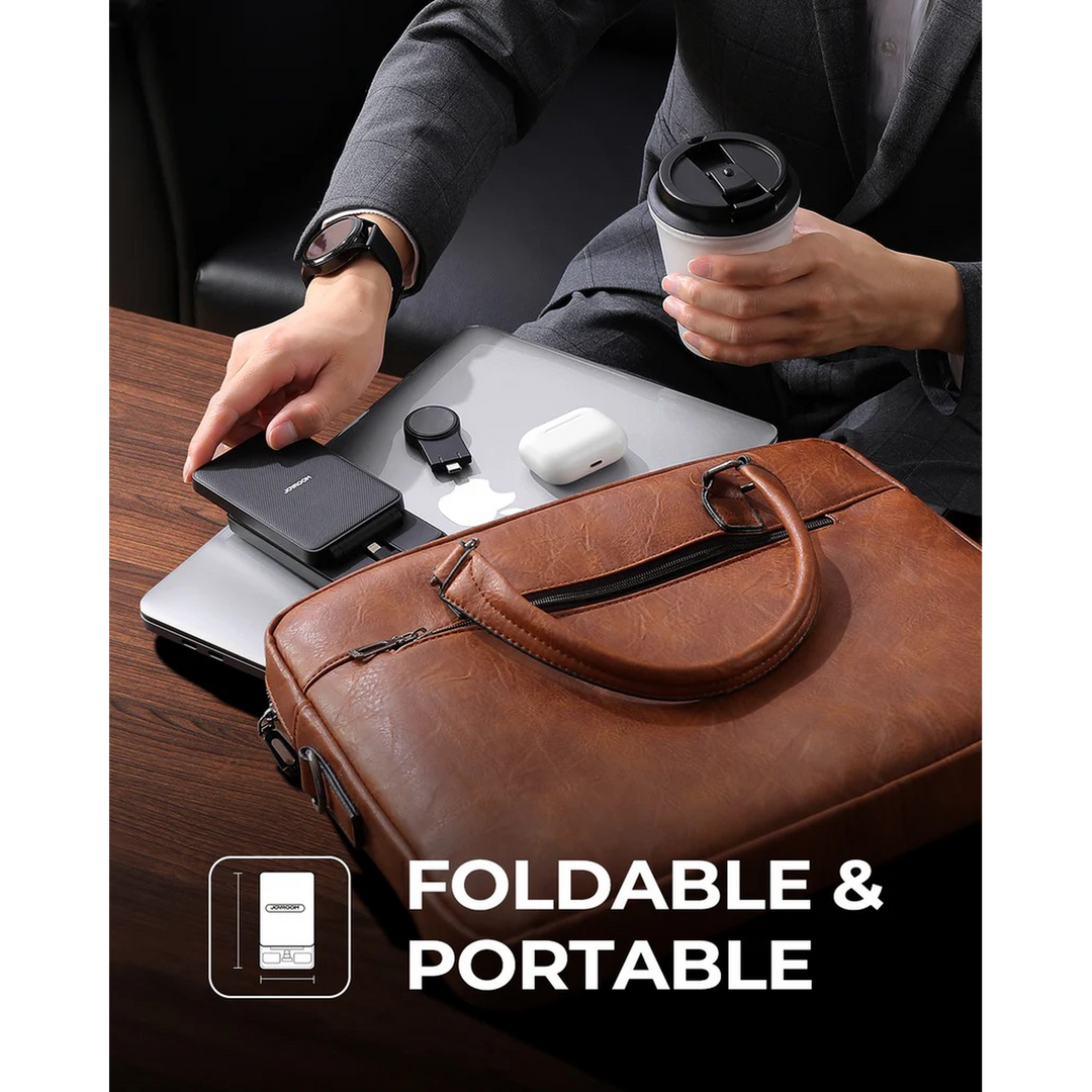 Joyroom 4 in 1 magnetic charging station for phone, earbuds, and smartwatch