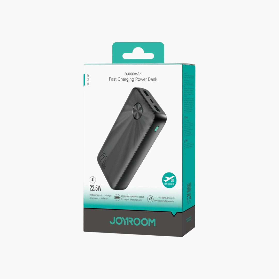 Joyroom 10,000mAh Power Bank with 22.5W Fast Charging