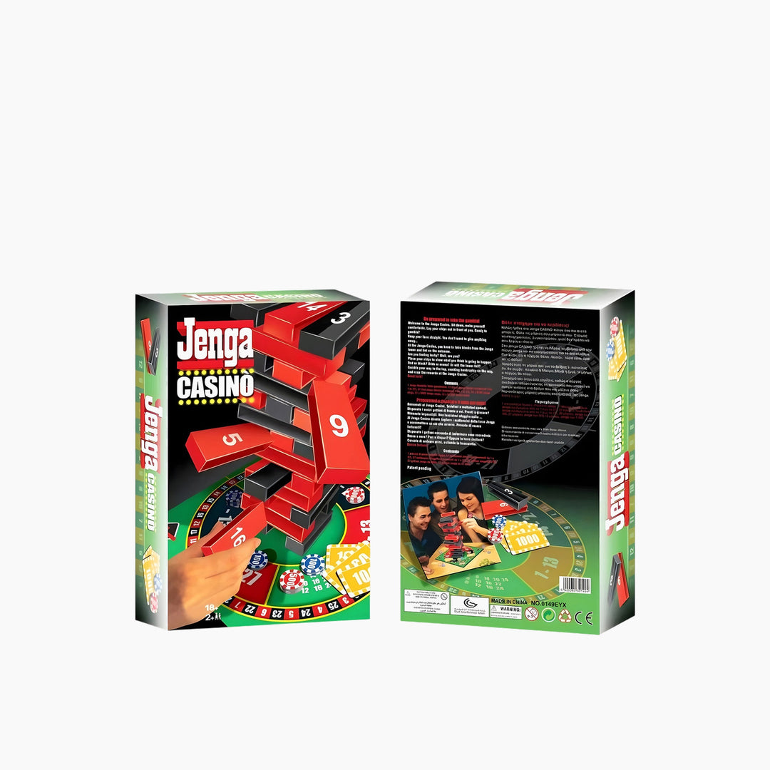 Jenga Casino Edition Board Game