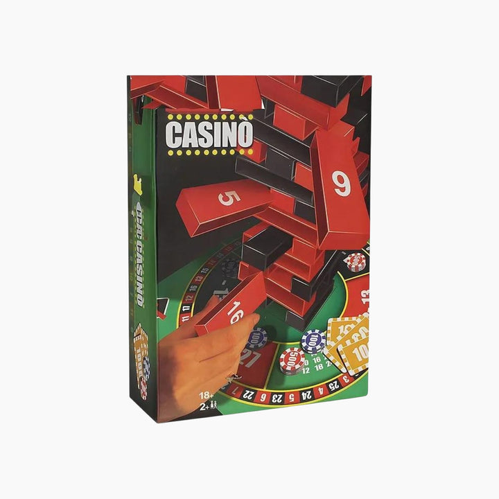 Jenga Casino Edition Board Game