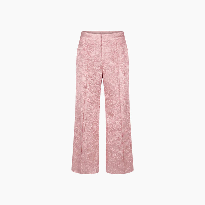 Elliatt Joesphine Top &amp; Pants Set in Embossed Satin 2 Pcs