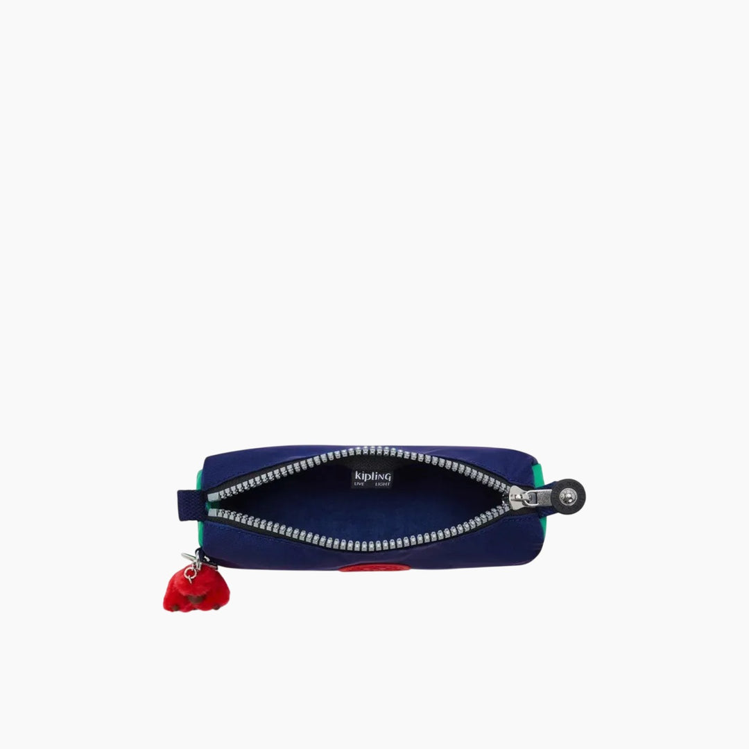 Kipling Freedom Bts Escape Blue Block Pencil Case