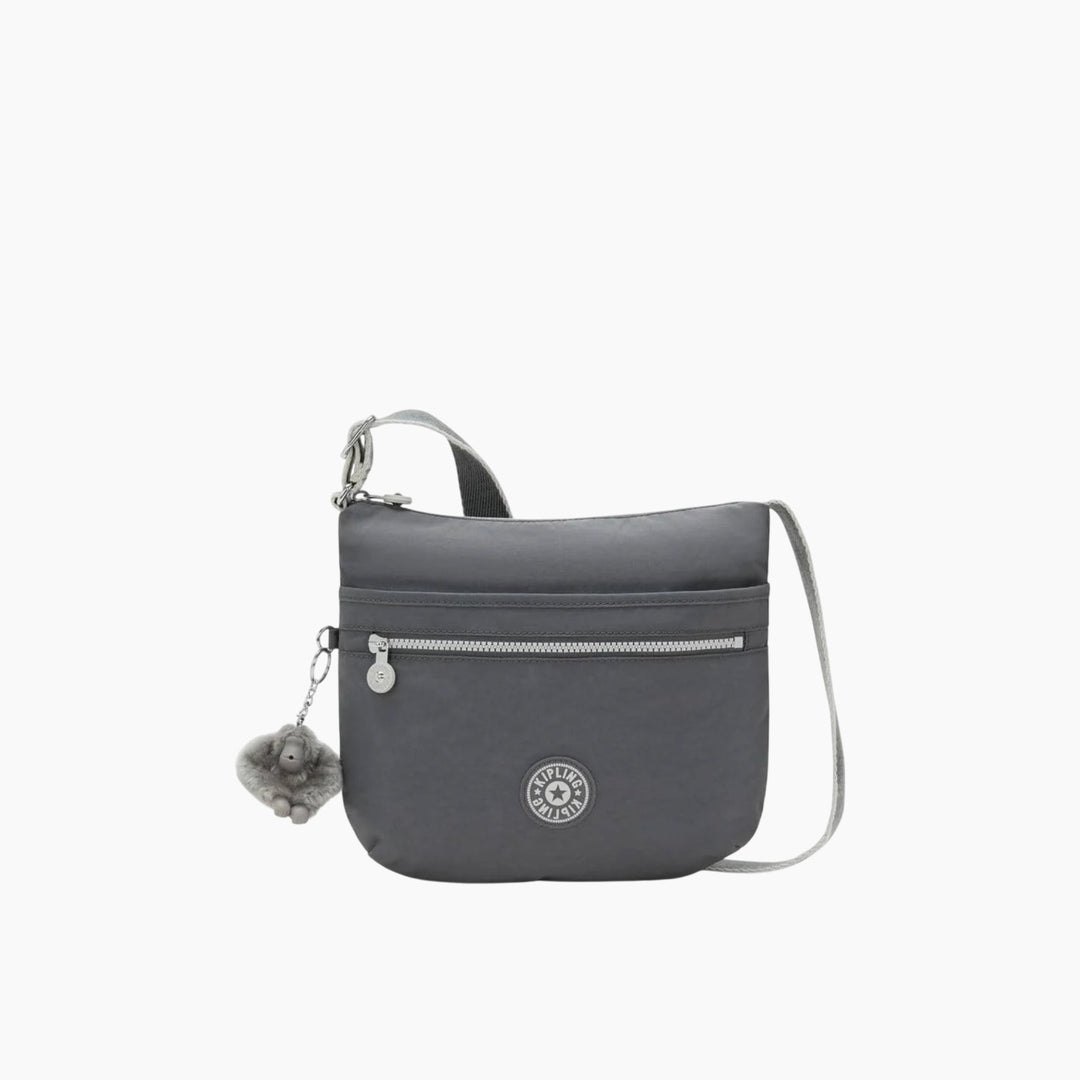 Kipling Arto Moonlit Grey Cross Body Bag