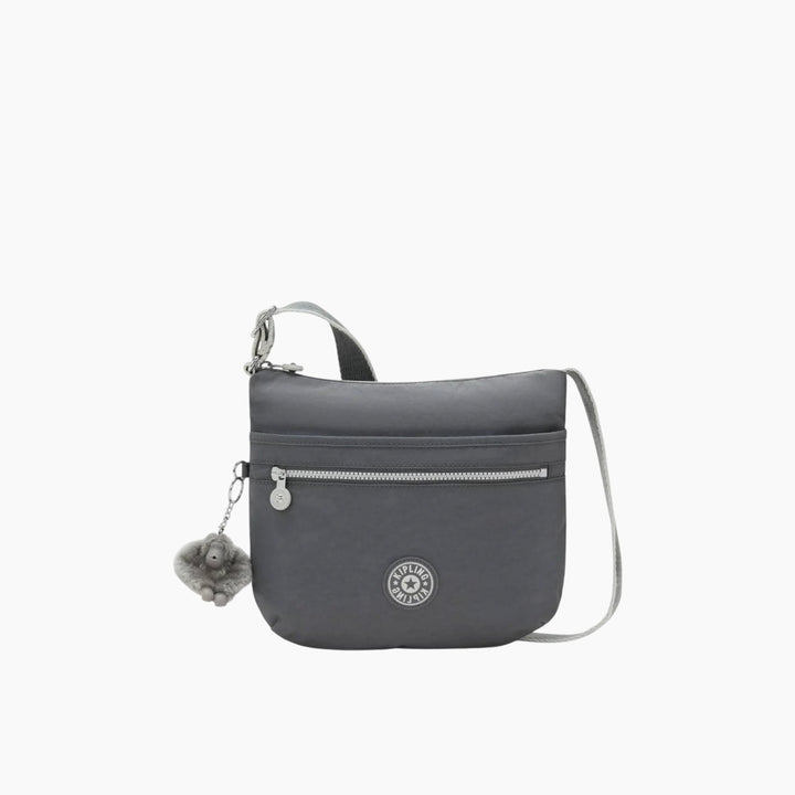 Kipling Arto Moonlit Grey Cross Body Bag