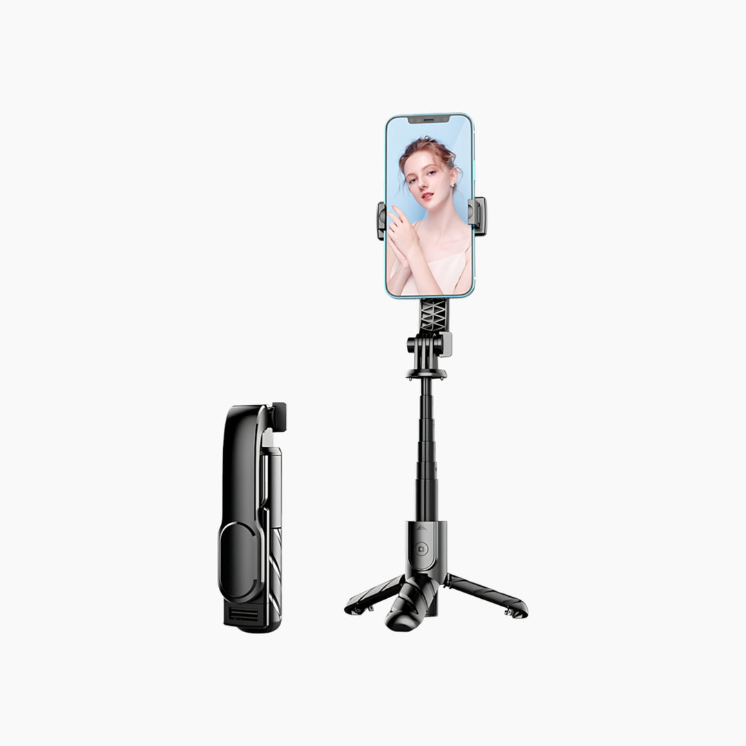 C.JO K25 portable selfie stick and tripod with mini wireless remote