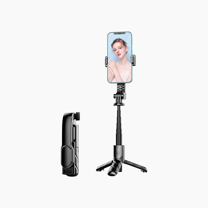 C.JO K25 portable selfie stick and tripod with mini wireless remote