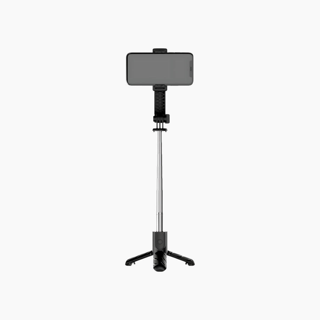 C.JO K25 portable selfie stick and tripod with mini wireless remote