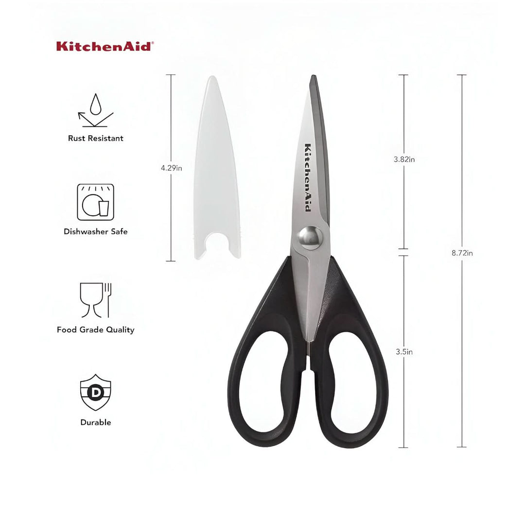 KitchenAid Soft Grip Handle Shears Kitchen Shears - HUNA