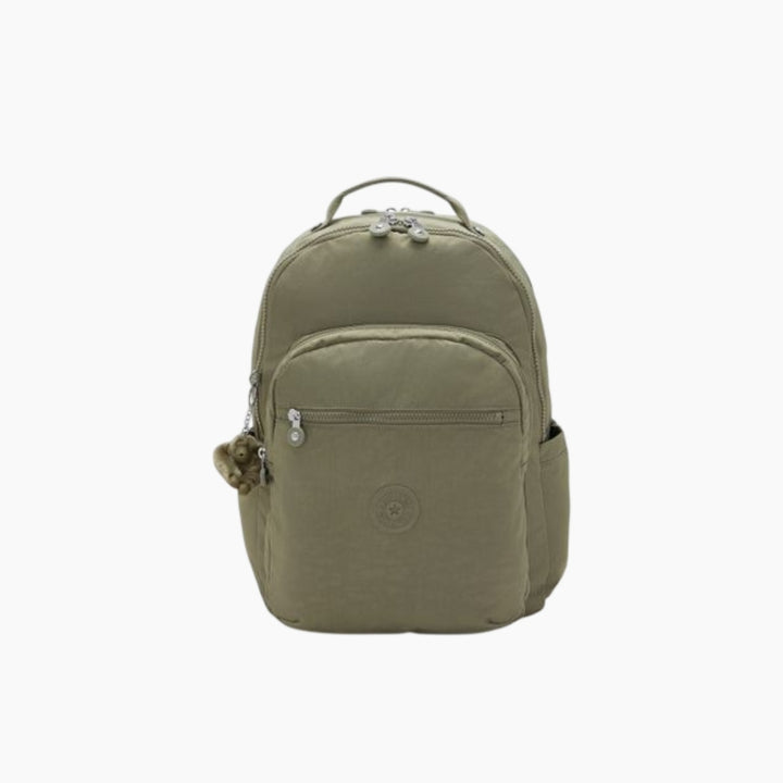 Kipling Seoul Lap B Almost Sage Backpack
