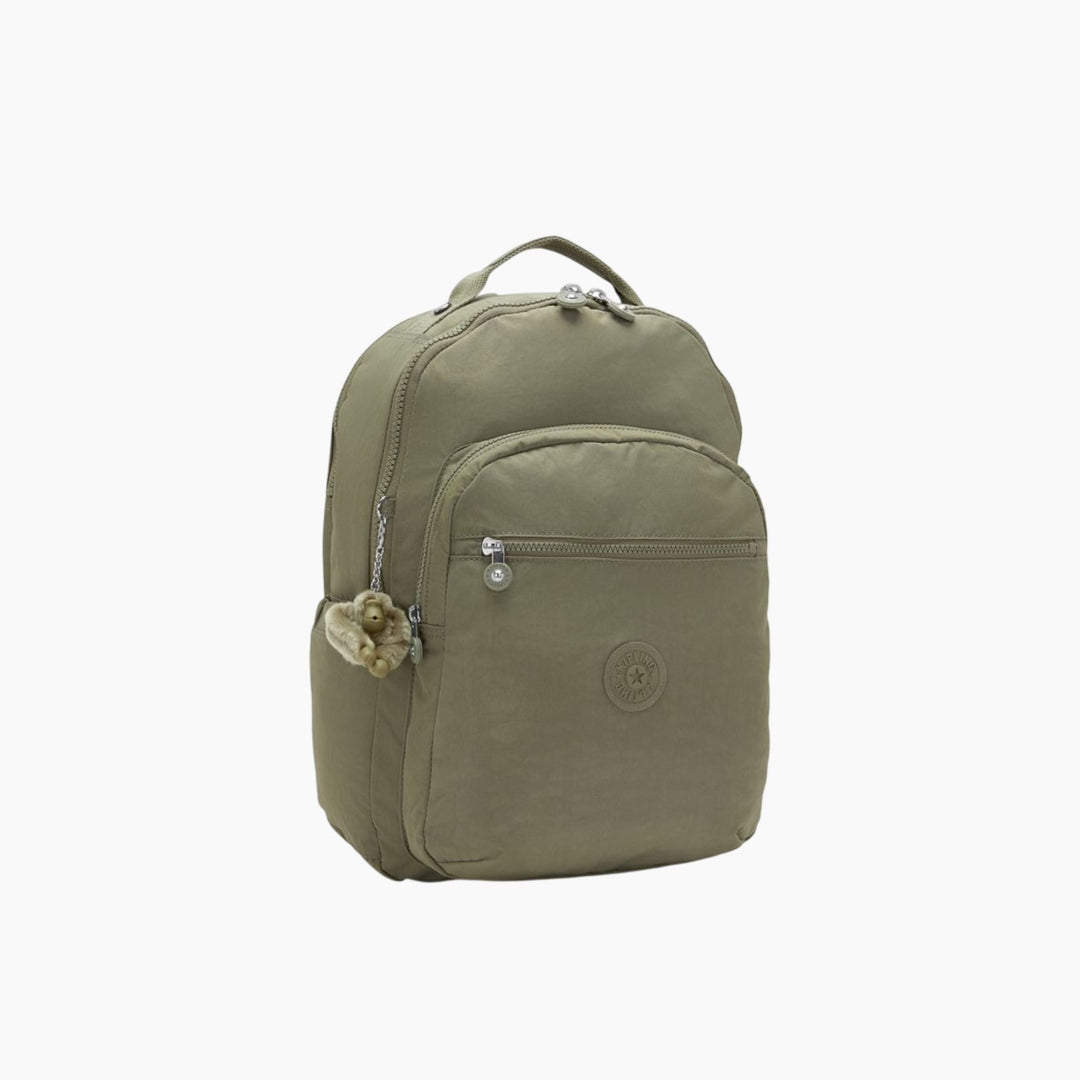 Kipling Seoul Lap B Almost Sage Backpack