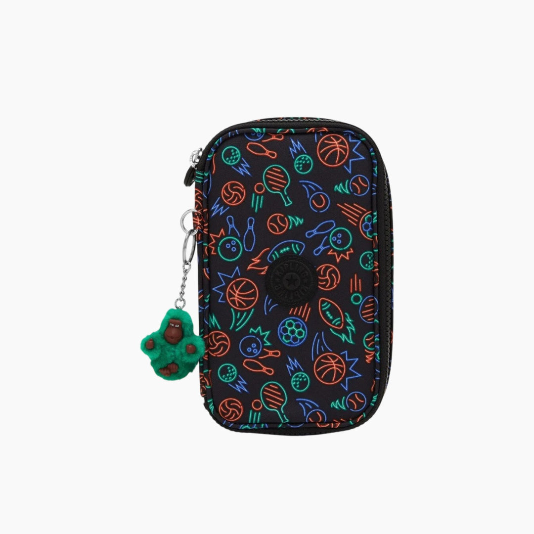 Kipling 50 Pens Bts Prt AC Pencil Case