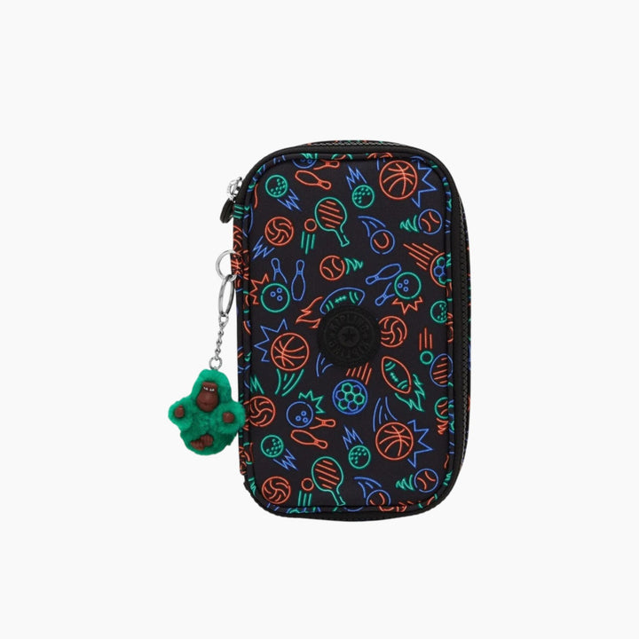 Kipling 50 Pens Bts Prt AC Pencil Case