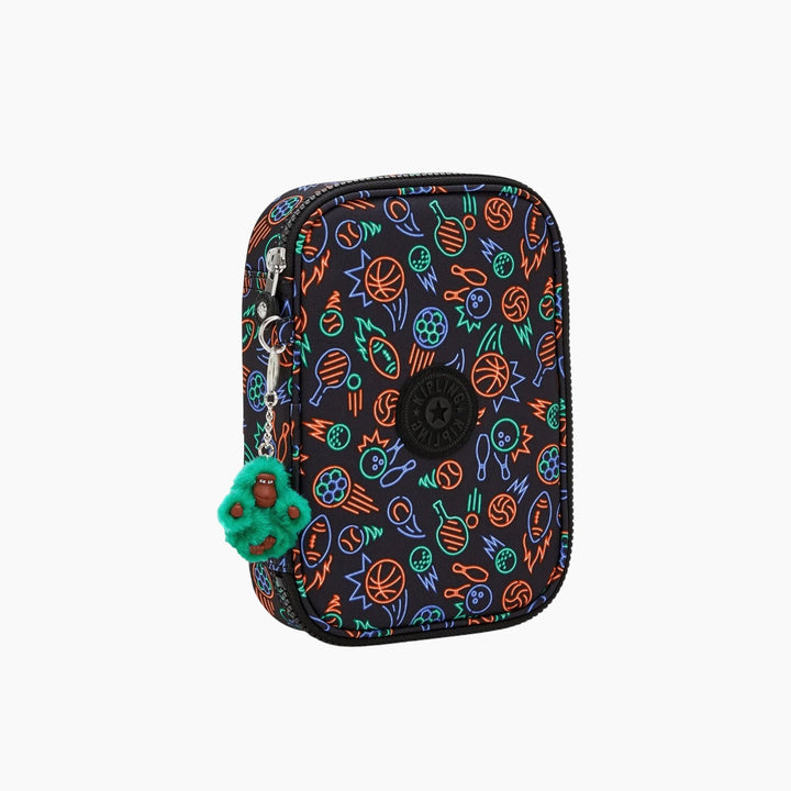 Kipling 100 Pens Bts Prt AC Pencil Case