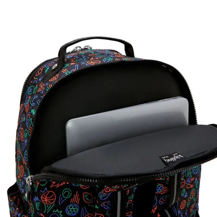 Kipling Seoul College Extra Bts Prt Backpack