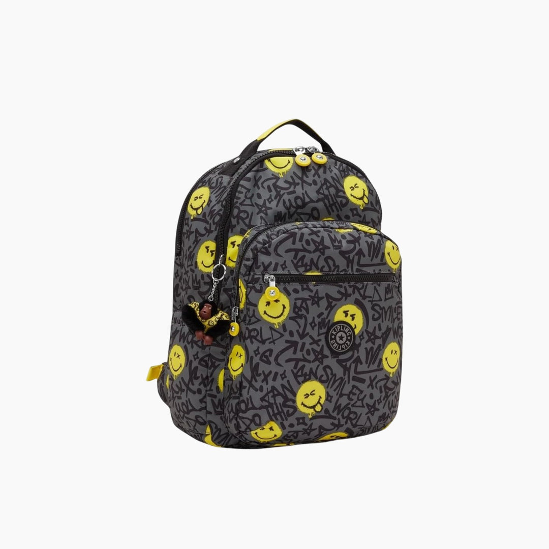 Kipling Seoul Lap Smw Happy Backpack