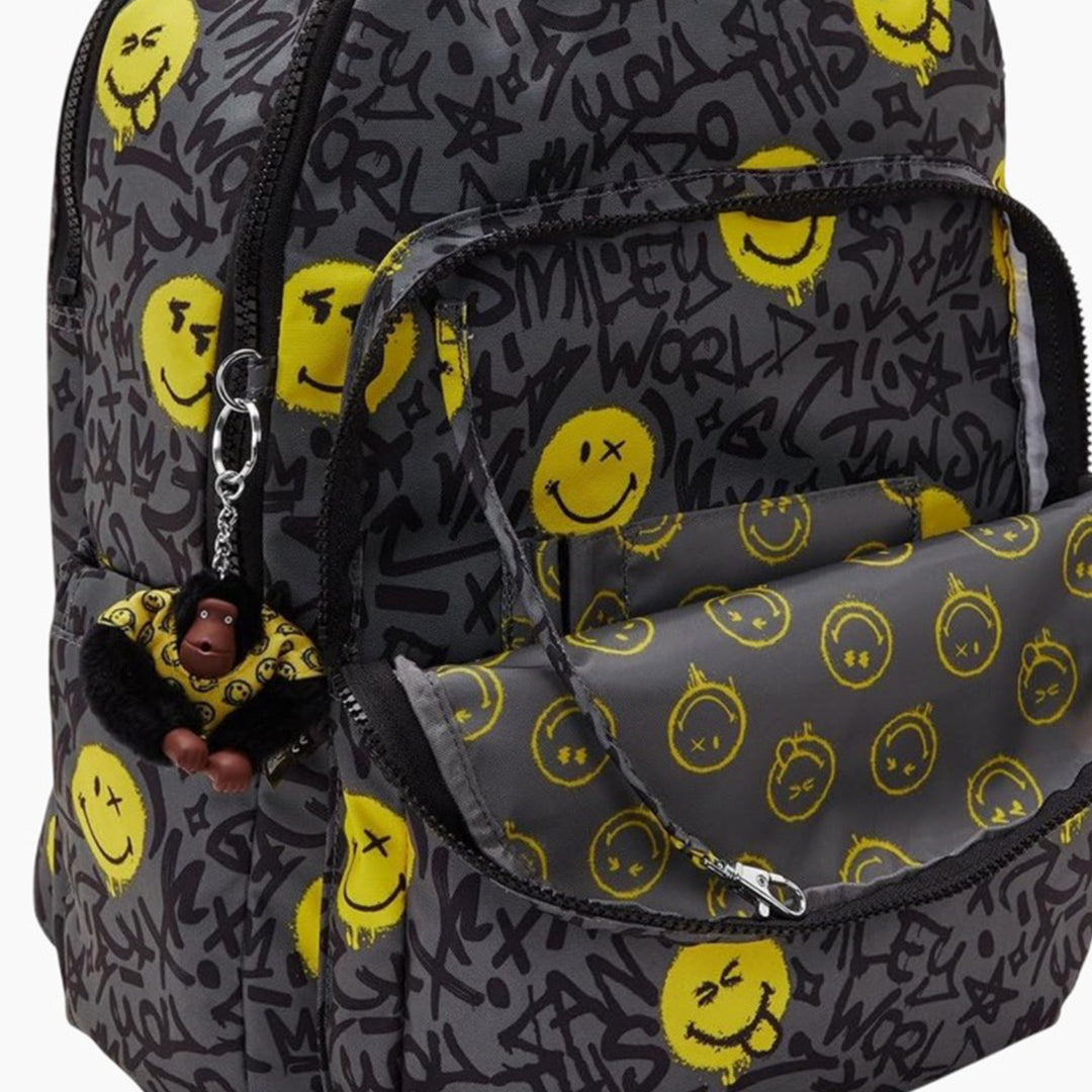 Kipling Seoul Lap Smw Happy Backpack