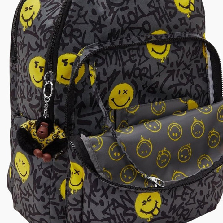 Kipling Seoul Lap Smw Happy Backpack