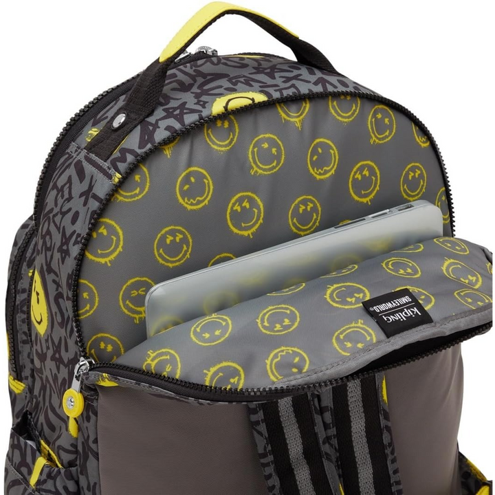 Kipling Seoul Lap Smw Happy Backpack
