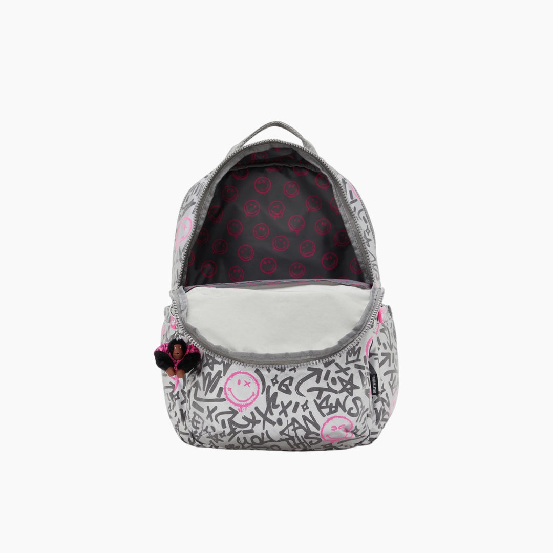 Kipling Seoul Lap Smw Happy Backpack