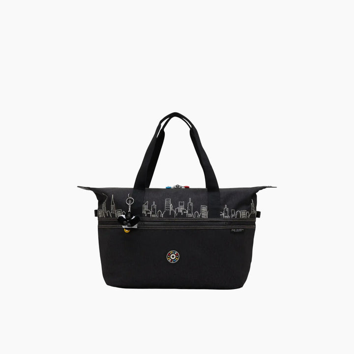 Kipling Art M Friends Friends+ Skyline Black Tote Bags
