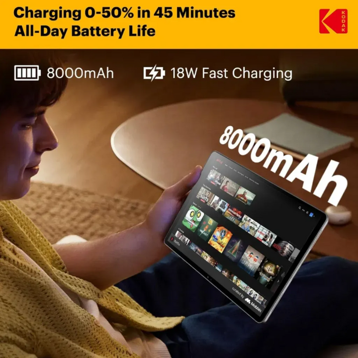 Kodak Tablet K12 – 12" FHD Android Tablet 128GB